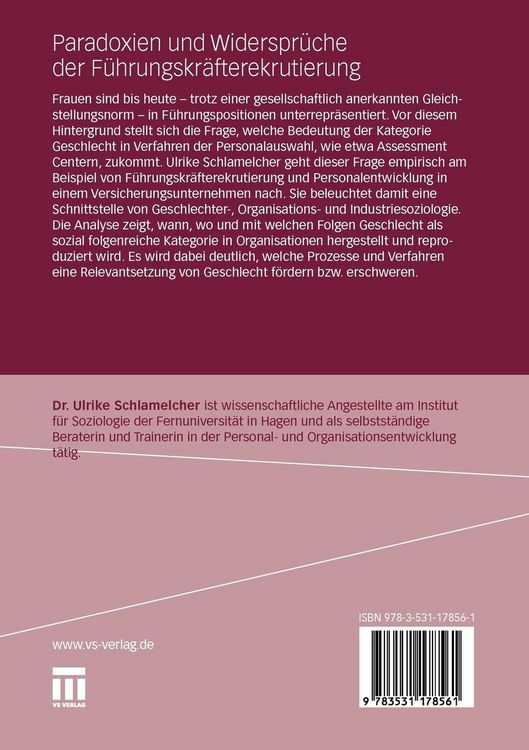 Produktbild: Paradoxien und Widerspr&uuml;che der F&uuml;hrungskr&auml;fterekrutierung