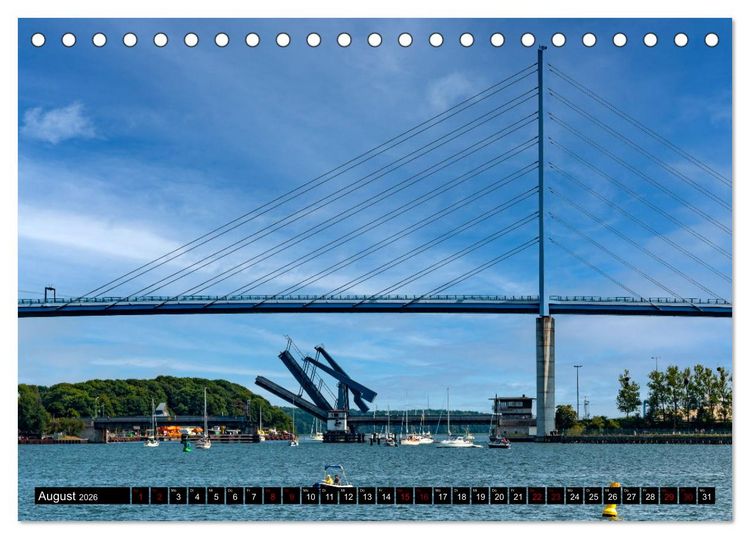 Produktbild: Stralsund, Eine Perle an der Ostsee (Tischkalender 2026 DIN A5 quer), CALVENDO Monatskalender