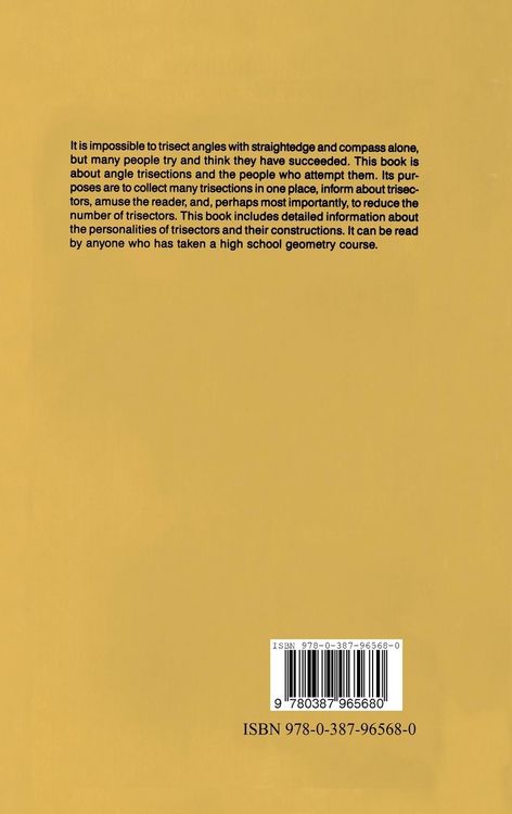 Produktbild: A Budget of Trisections