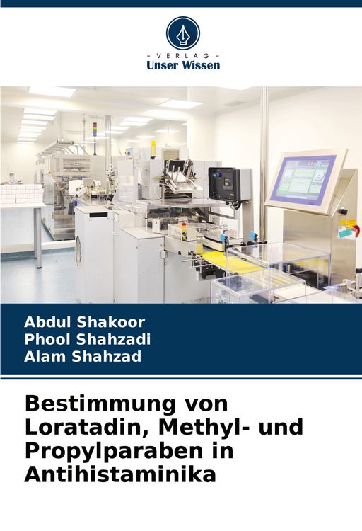 Produktbild: Bestimmung von Loratadin, Methyl- und Propylparaben in Antihistaminika