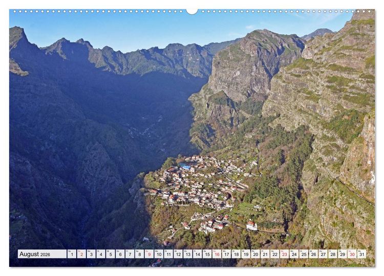Produktbild: MADEIRA, Trauminsel im Atlantik (Wandkalender 2026 DIN A2 quer), CALVENDO Monatskalender