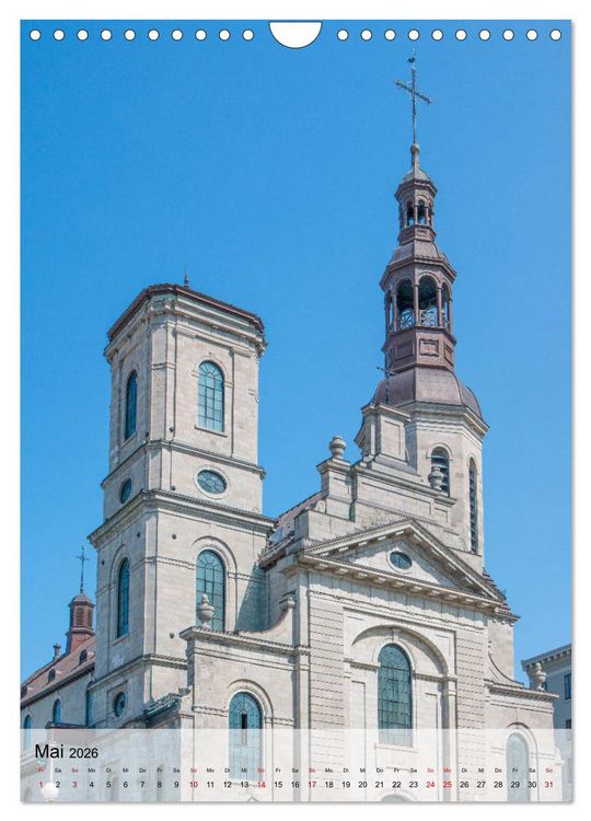 Produktbild: Kanada Quebec - Historisches Quebec (Wandkalender 2026 DIN A4 hoch), CALVENDO Monatskalender