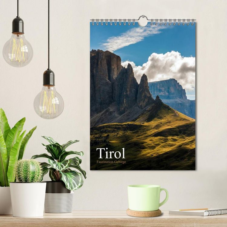 Produktbild: Tirol - Faszination Gebirge (Wandkalender 2026 DIN A4 hoch), CALVENDO Monatskalender