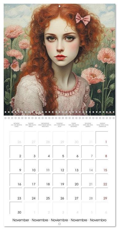 Produktbild: Sual&acute;M, S: Whispering Petals (Wall Calendar 2026 12 &times; 12 Inc