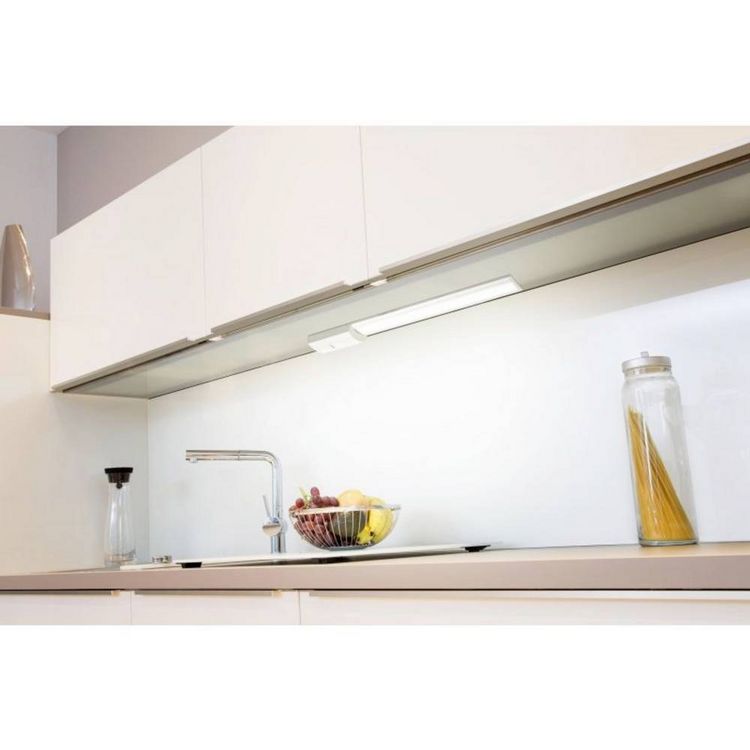 Produktbild: M&uuml;ller-Licht Risa LED-Unterbauleuchte LED LED fest eingebaut 10W Neutralwei&szlig; Wei&szlig;
