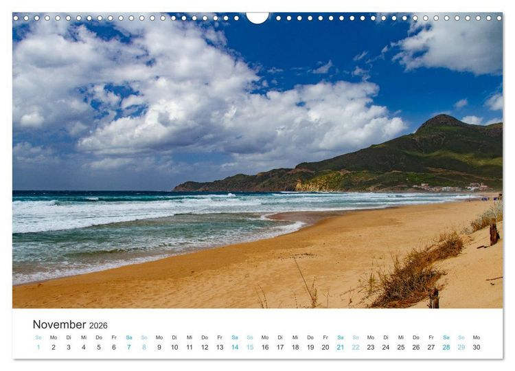Produktbild: Sardinien - Impressionen Einer Mittelmeerperle (Wandkalender 2026 DIN A3 quer), CALVENDO Monatskalender