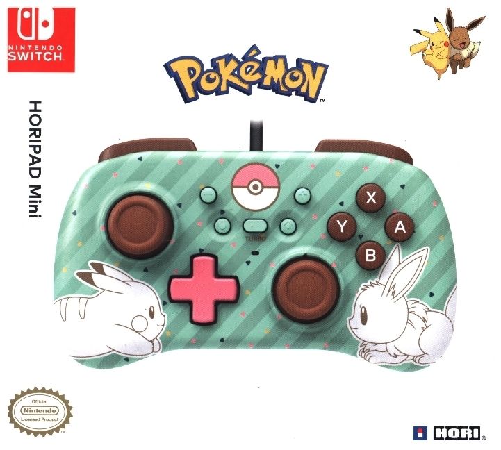 Produktbild: NSW Switch Mini Controller Pikachu & Eevee Edition