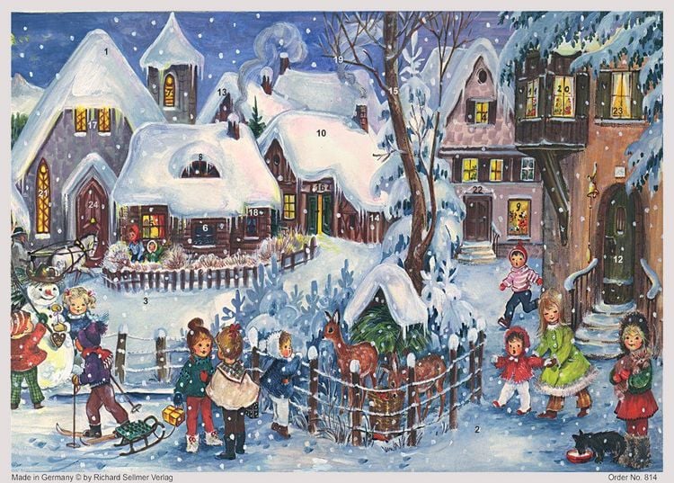 Produktbild: Adventskalender "Es schneit"