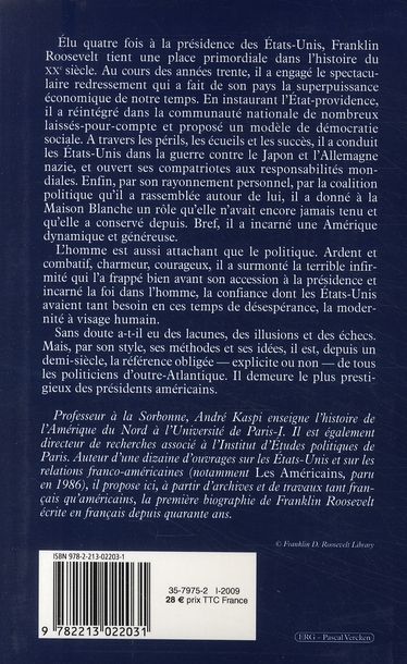 Produktbild: Franklin roosevelt