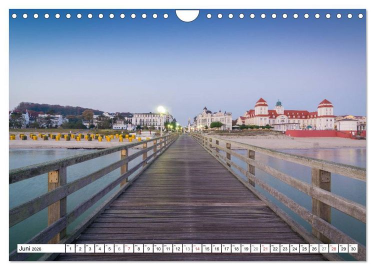 Produktbild: Insel R&uuml;gen - Meine wilde Ostsee-Romanze (Wandkalender 2026 DIN A4 quer), CALVENDO Monatskalender