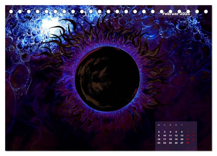 Produktbild: Phantastische Kunst (Tischkalender 2026 DIN A5 quer), CALVENDO Monatskalender