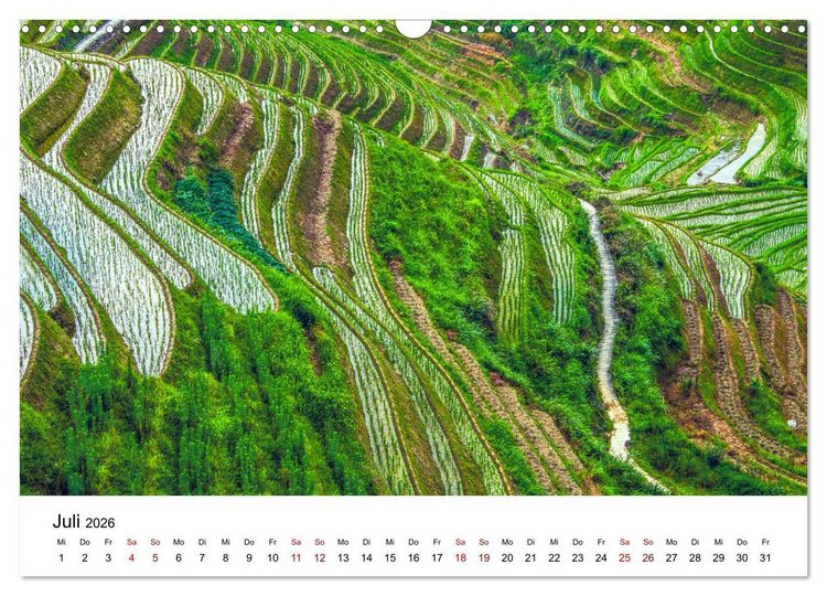 Produktbild: Traumhaftes China (Wandkalender 2026 DIN A3 quer), CALVENDO Monatskalender
