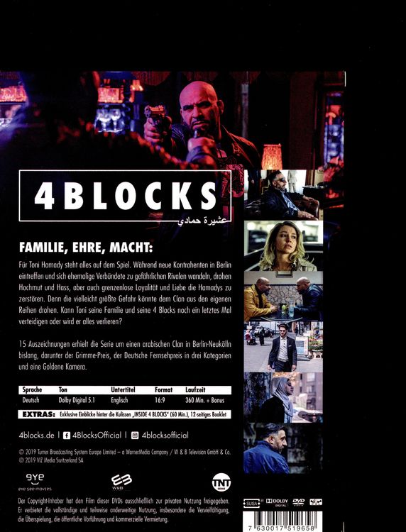Produktbild: 4 Blocks - Die komplette dritte Staffel [2 DVDs]