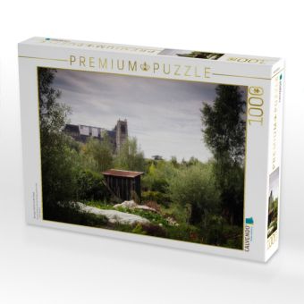 Produktbild: CALVENDO Puzzle Bourges, G&auml;rten in der Stadt | 1000 Teile Lege-Gr&ouml;&szlig;e 64x48cm Foto-Puzzle f&uuml;r gl&uuml;ckliche Stunden