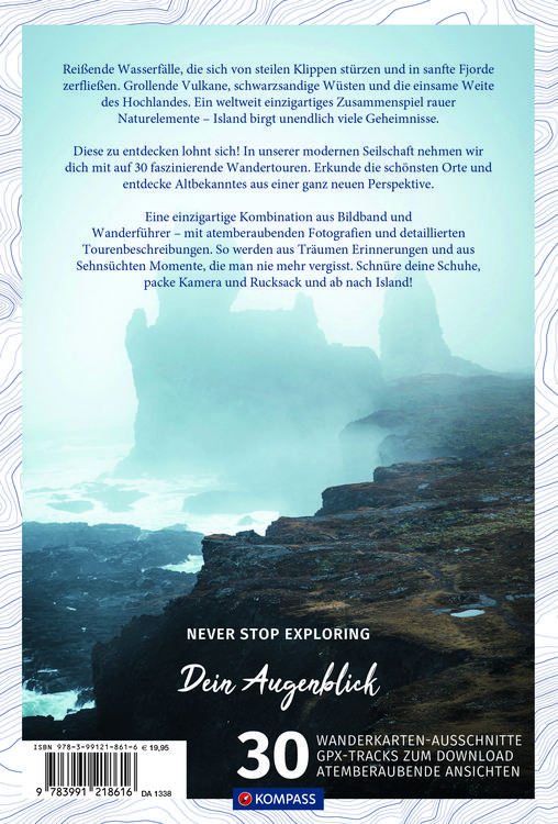 Produktbild: KOMPASS Dein Augenblick Island