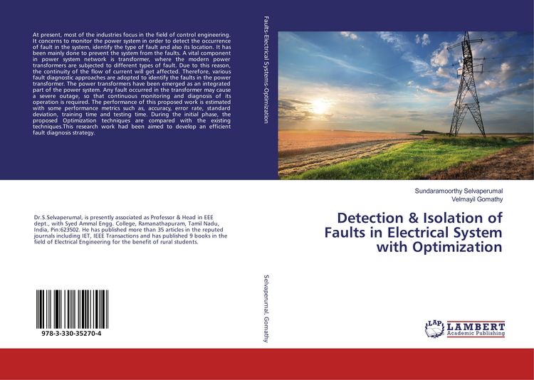 Produktbild: Detection & Isolation of Faults in Electrical System with Optimization
