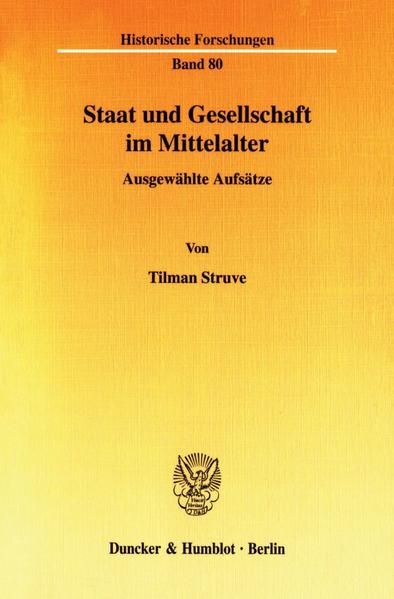 Produktbild: Staat und Gesellschaft im Mittelalter.