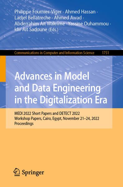 Produktbild: Advances in Model and Data Engineering in the Digitalization Era