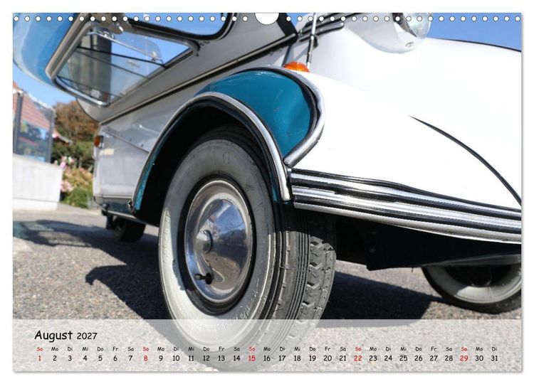 Produktbild: Messerschmitt Kabinenroller KR 200 Fahren unter dem Radar (Wandkalender 2027 DIN A3 quer), CALVENDO Monatskalender