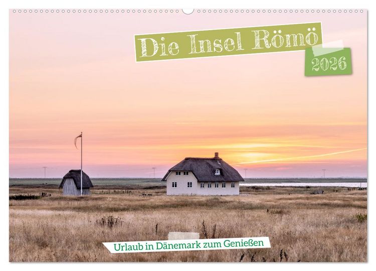 Produktbild: Die Insel R&ouml;m&ouml; (Wandkalender 2026 DIN A2 quer), CALVENDO Monatskalender