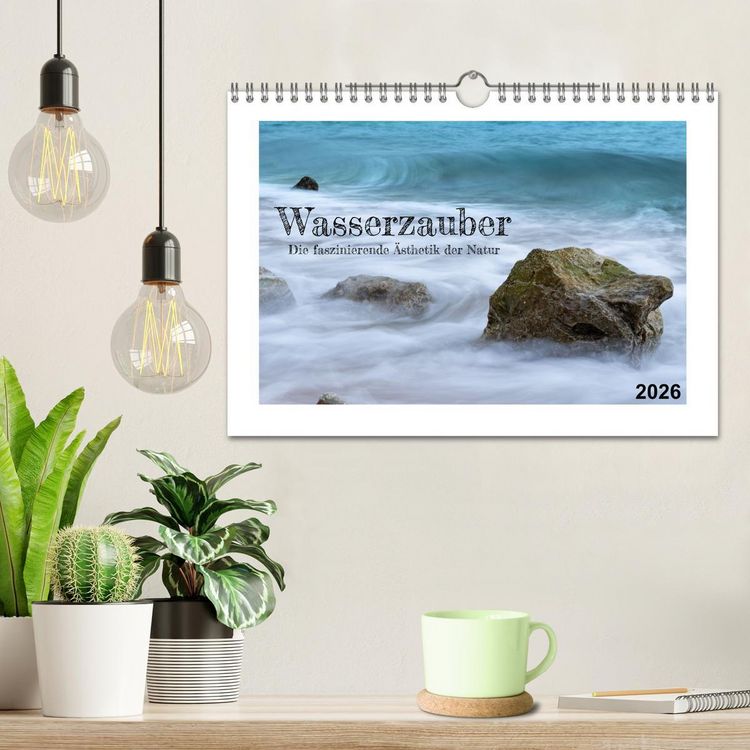 Produktbild: Wasserzauber (Wandkalender 2026 DIN A4 quer), CALVENDO Monatskalender