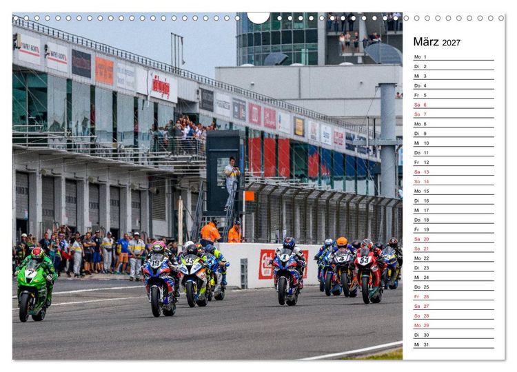 Produktbild: Faszination Superbikes (Wandkalender 2027 DIN A3 quer), CALVENDO Monatskalender