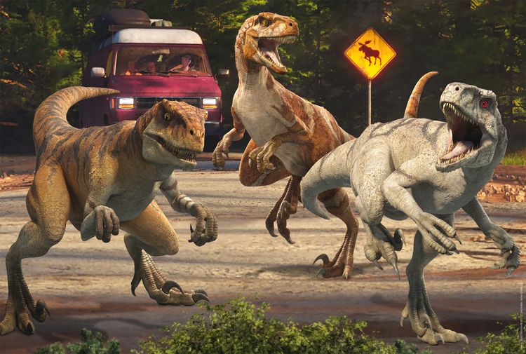 Produktbild: Jurassic World, Angriff der Velociraptoren 150 Teile