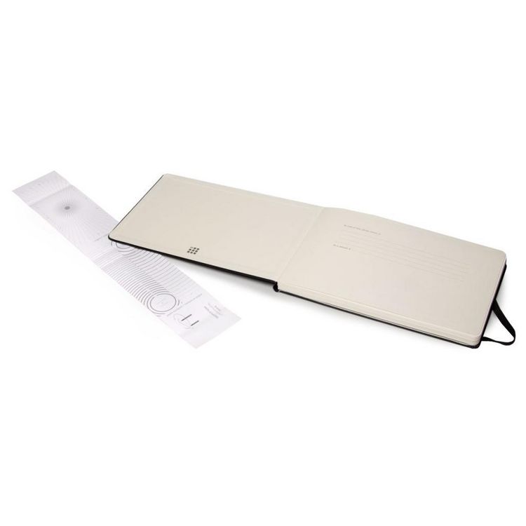 Produktbild: Moleskine Aquarellalbum, L/A5, 200g-Aquarellpapier, Hard Cover, Schwarz