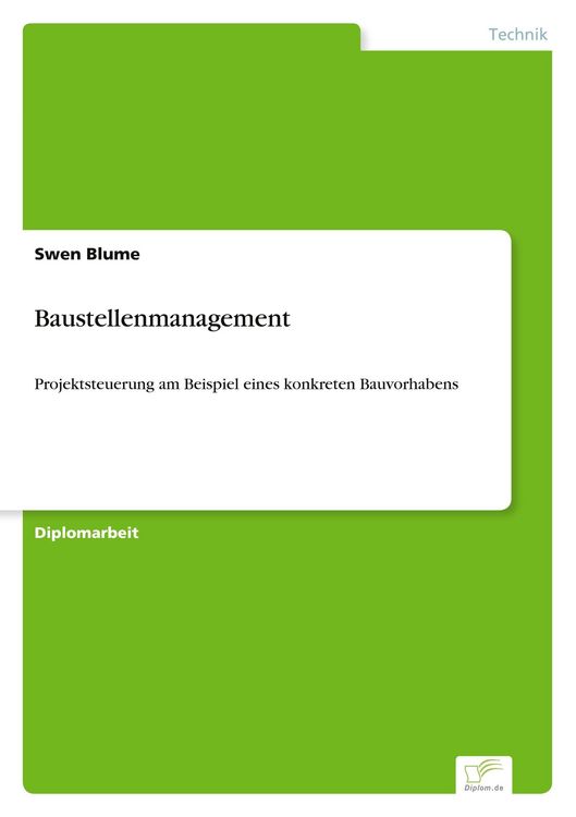 Produktbild: Baustellenmanagement