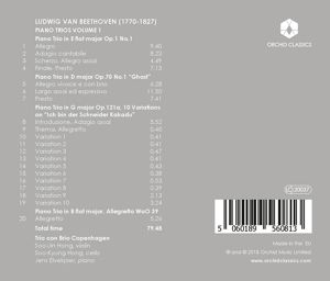 Produktbild: Beethoven: Piano Trios Vol.1