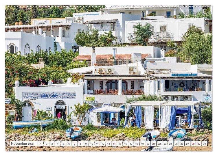 Produktbild: Italien - Inselparadiese von Capri bis Alicudi (hochwertiger Premium Wandkalender 2026 DIN A2 quer), Kunstdruck in Hochglanz