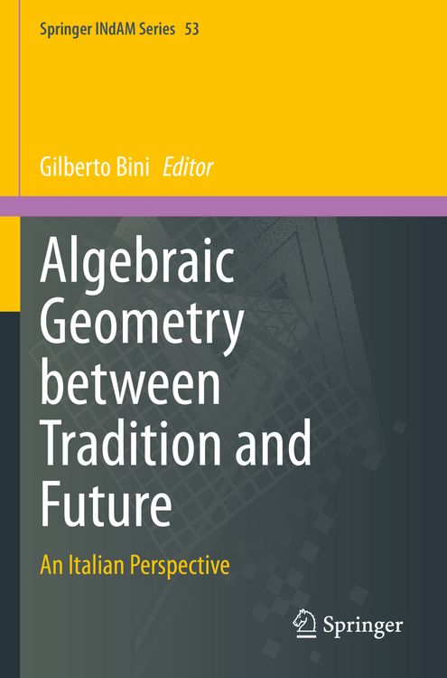 Produktbild: Algebraic Geometry between Tradition and Future