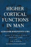 Produktbild: Higher Cortical Functions in Man