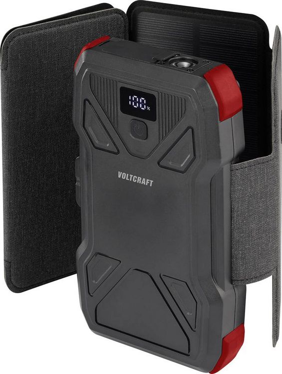 Produktbild: VOLTCRAFT VC-SPB-20.000 VC-14456835 Solar-Powerbank Ladestrom Solarzelle 3A 20000 mAh