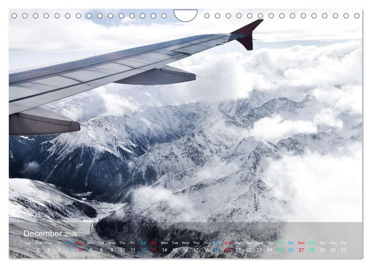 Produktbild: AVIATION MOMENTS 2026 (Wall Calendar 2026 DIN A4 landscape), CALVENDO 12 Month Wall Calendar