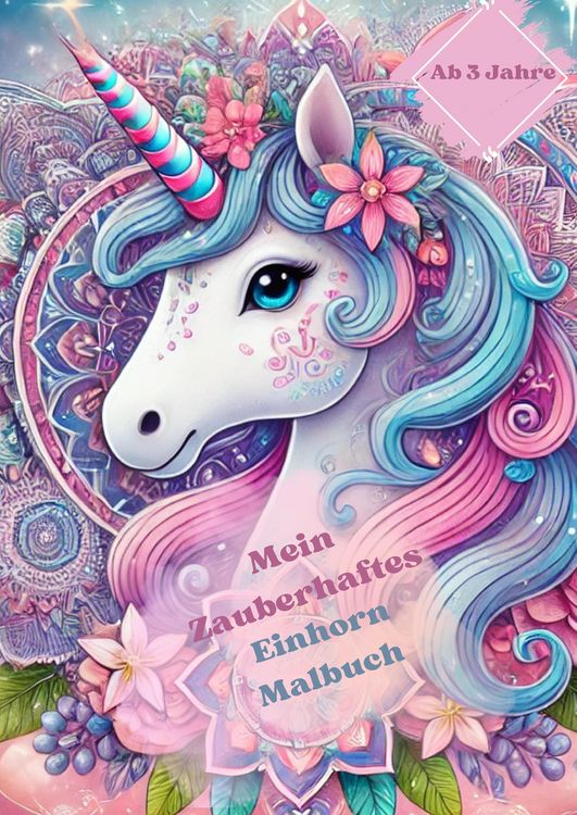 Produktbild: Mein Zauberhaftes Einhorn Malbuch