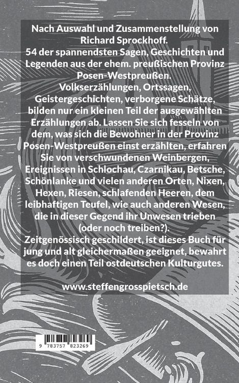 Produktbild: Sagen aus der Grenzmark (Posen-Westpreu&szlig;en)