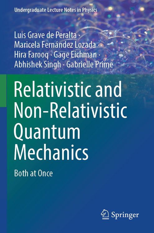 Produktbild: Relativistic and Non-Relativistic Quantum Mechanics