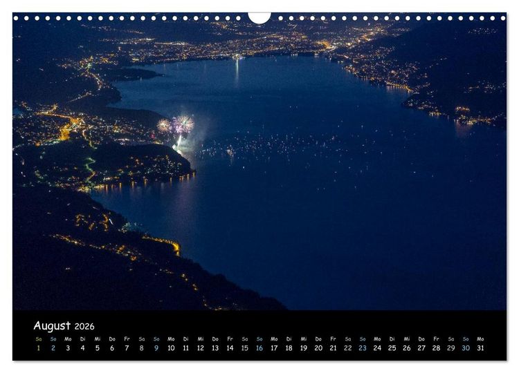 Produktbild: Stimmungsvolle Bilder vom Thunersee (Wandkalender 2026 DIN A3 quer), CALVENDO Monatskalender