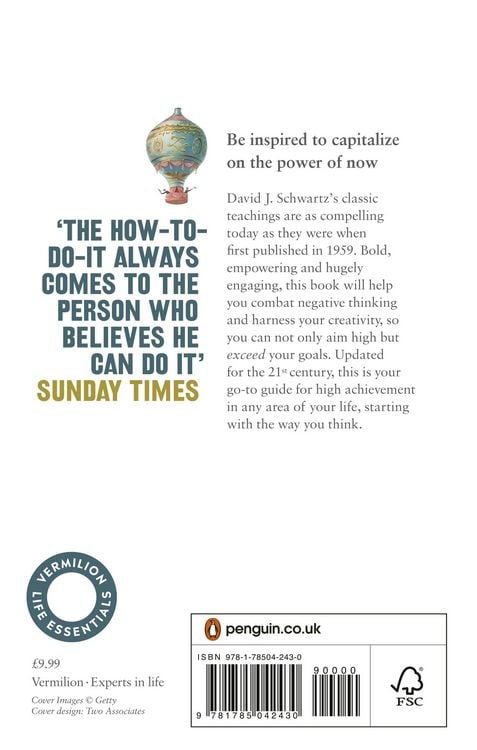 Produktbild: The Magic of Thinking Big