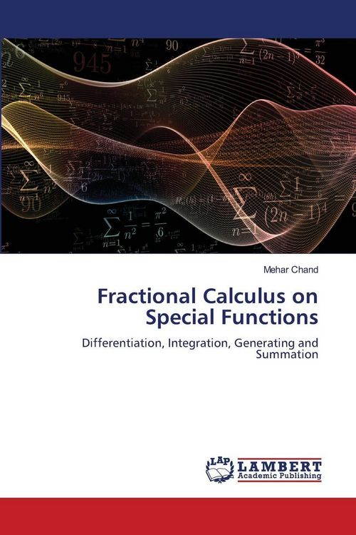 Produktbild: Fractional Calculus on Special Functions