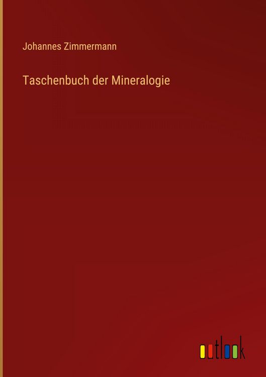 Produktbild: Taschenbuch der Mineralogie