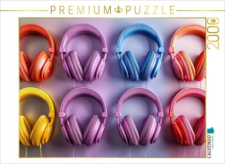 Produktbild: CALVENDO Puzzle Farben | 2000 Teile Lege-Gr&ouml;&szlig;e 90x67cm Foto-Puzzle f&uuml;r gl&uuml;ckliche Stunden