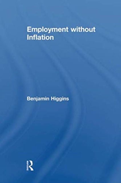 Produktbild: Wohlers, E: Employment without Inflation