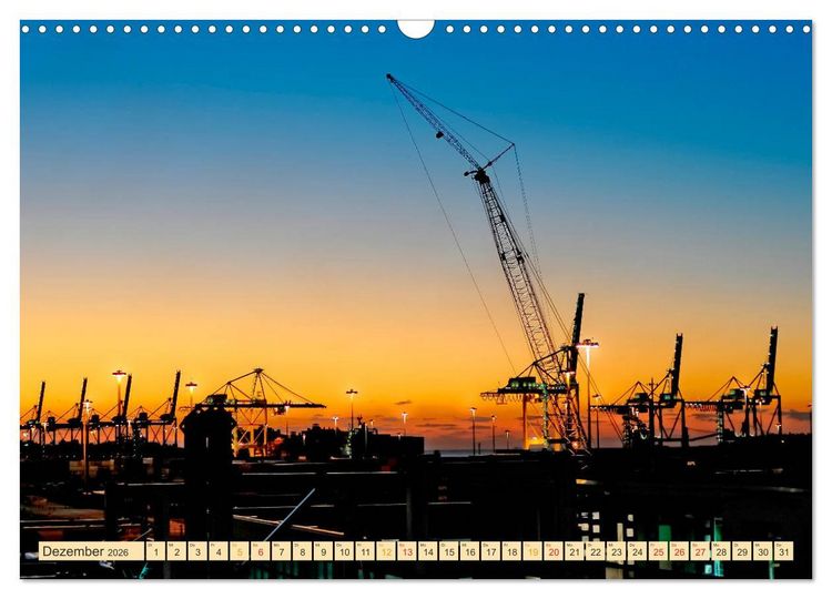 Produktbild: Krane - b&auml;renstarke Arbeitstiere (Wandkalender 2026 DIN A3 quer), CALVENDO Monatskalender