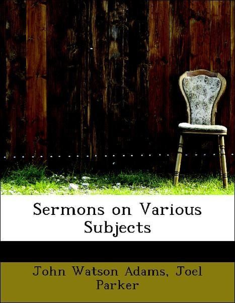 Produktbild: Adams, J: Sermons on Various Subjects