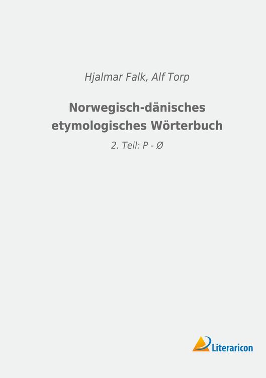 Produktbild: Norwegisch-d&auml;nisches etymologisches W&ouml;rterbuch