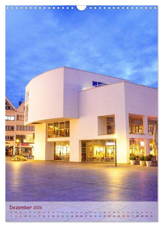 Produktbild: Ulm - Donaustadt f&uuml;r Entdecker (Wandkalender 2026 DIN A3 hoch), CALVENDO Monatskalender