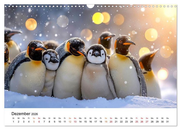 Produktbild: Tiere in ihrer Welt (Wandkalender 2026 DIN A3 quer), CALVENDO Monatskalender