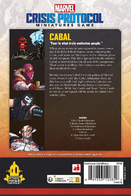 Produktbild: Marvel Crisis Protocol - Cabal (Cabal) DE/EN/ES/FR